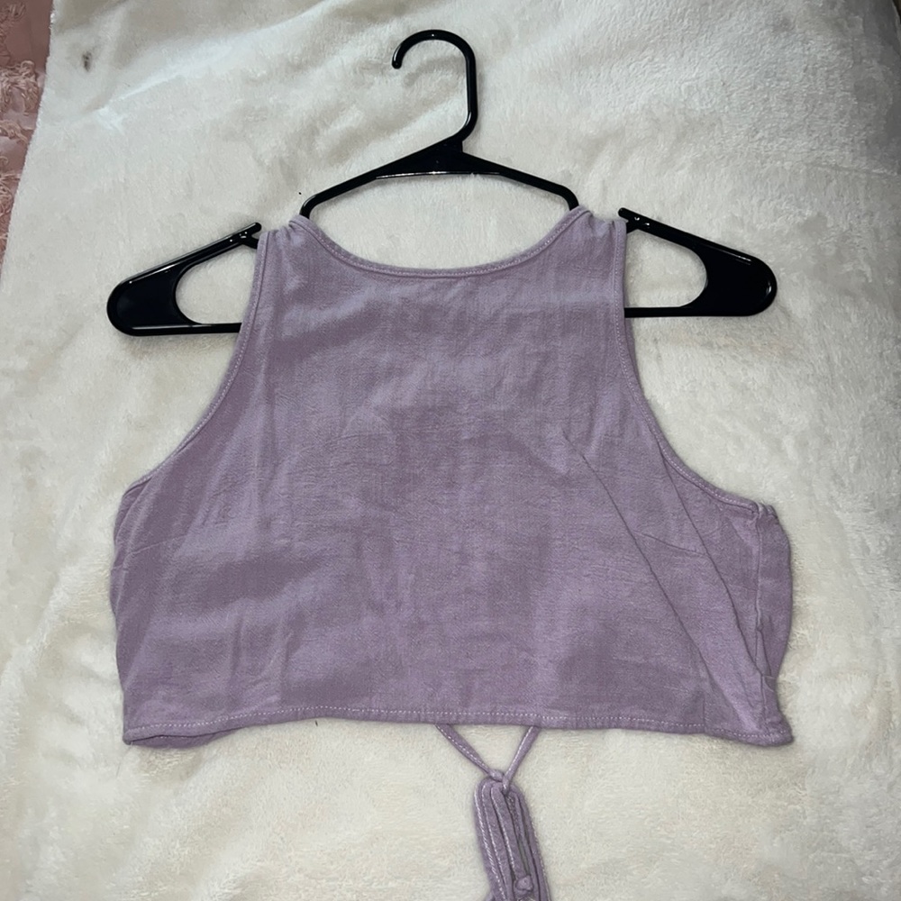 Purple tank top